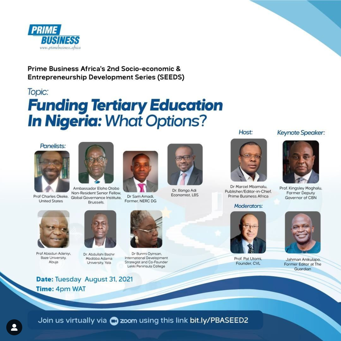 Prime Business Africas SEEDS Conference Raises Hope For Nigerias  Education Sector - African Media Agency