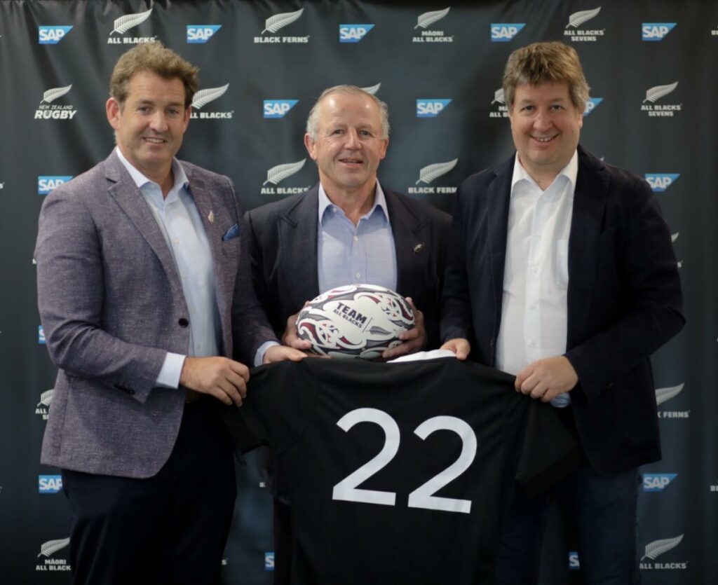 SAP and New Zealand rugby join forces to power digital transformation with global partnership 
