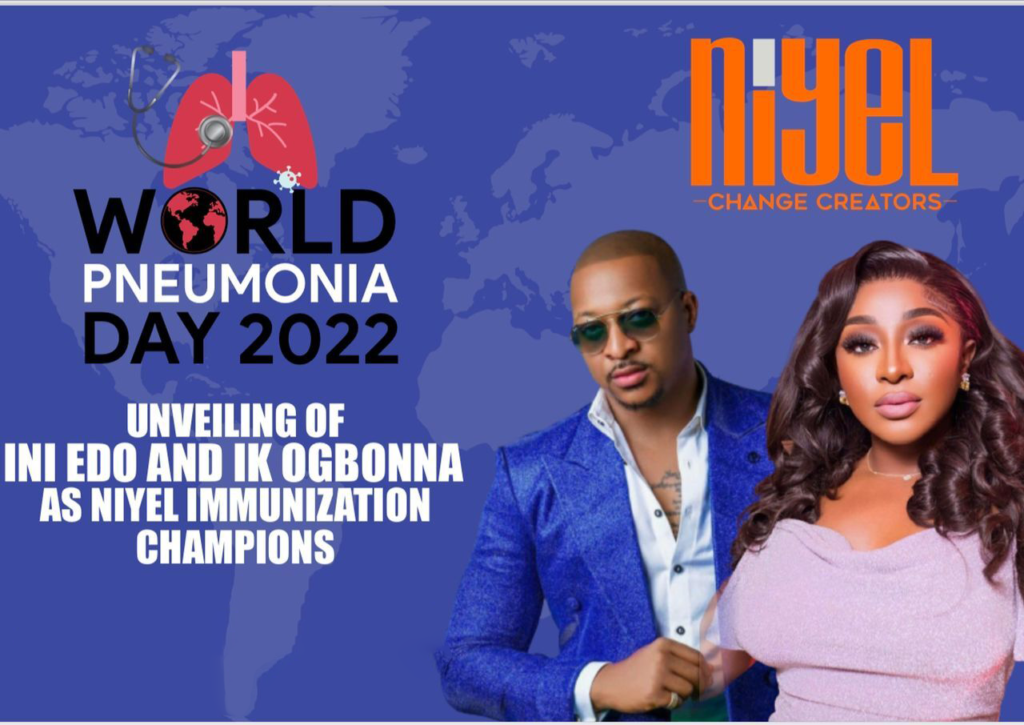 Ini Edo and Ik Ogbonna unveiled as Niyel Immunization Champions, commit to online activities to increase confidence on immunization