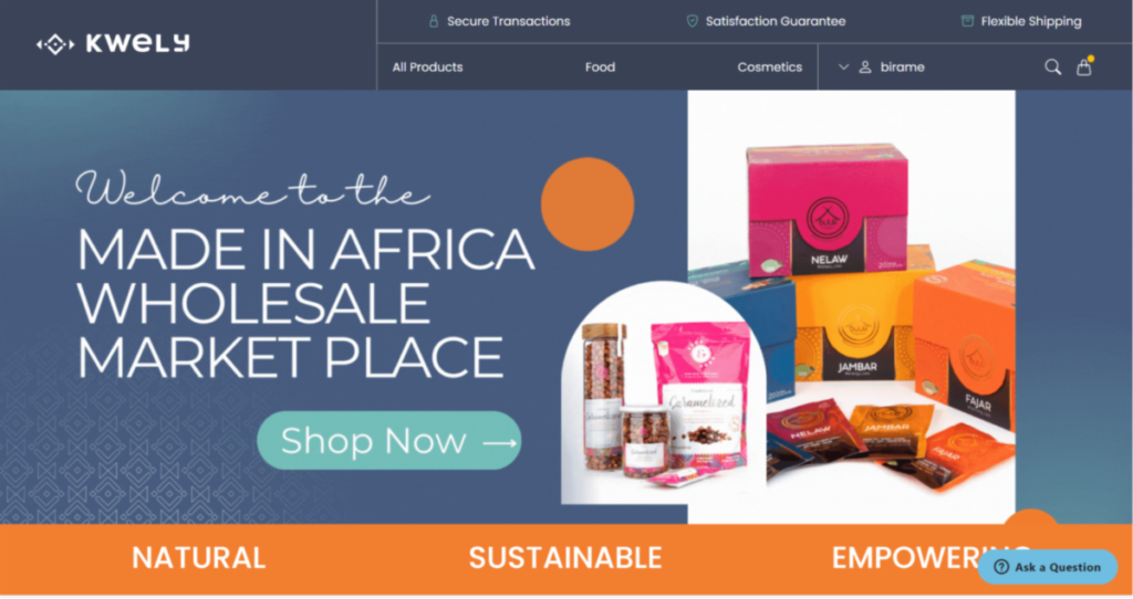 ￼Kwely Launches Game-Changing Made in Africa Marketplace