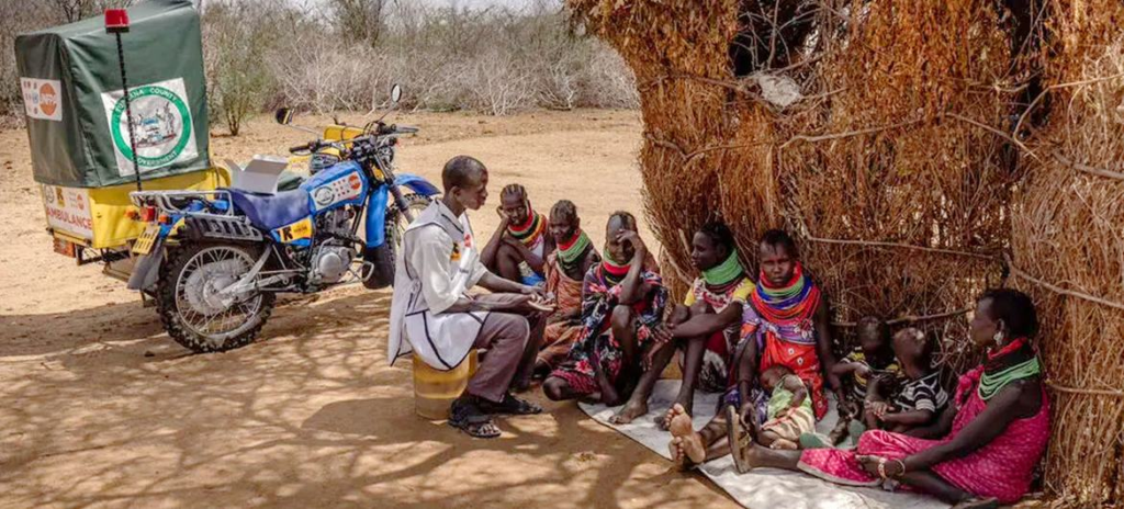 Motorbike ambulance saves mothers and babies in Kenya: UNFPA￼