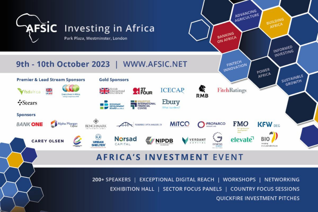 AFSIC – Investing in Africa 2023: Connecting Investors with Africa’s Most Promising Opportunities