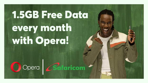 Opera now offers up to 1.5GB of data per month for free to Safaricom users in Ethiopia, launching its first free data campaign in the country