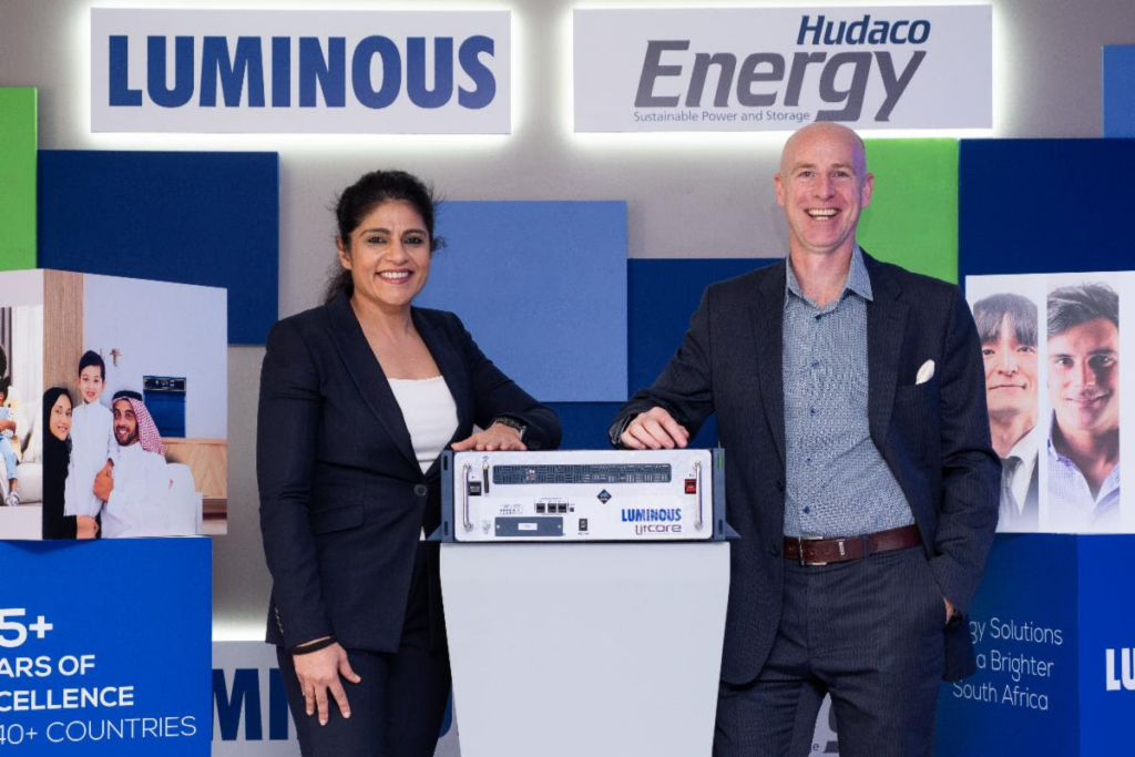 India’s leading Energy Solutions Brand Luminous Power Technologies forays into South Africa 