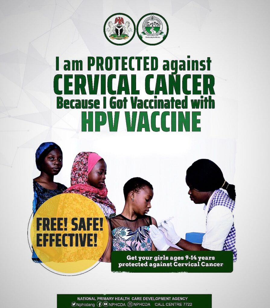 HPV Vaccine Introduced in Nigerian routine Immunisation Schedule