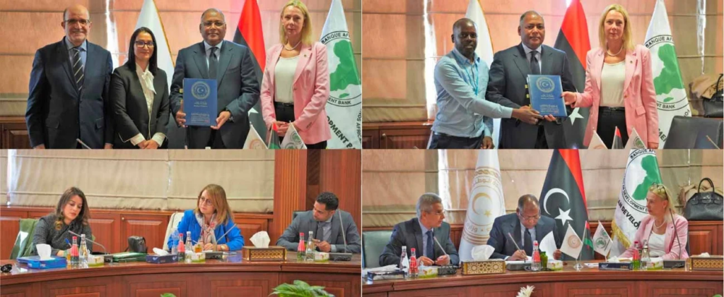 The African Development Bank, Libya strengthen cooperation, sign funding agreements