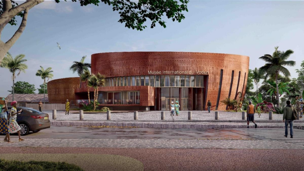 The project of the International Vodun Museum by Koffi & Diabaté Architectes wins the WAFX Prize at the World Architecture Festival 2023
