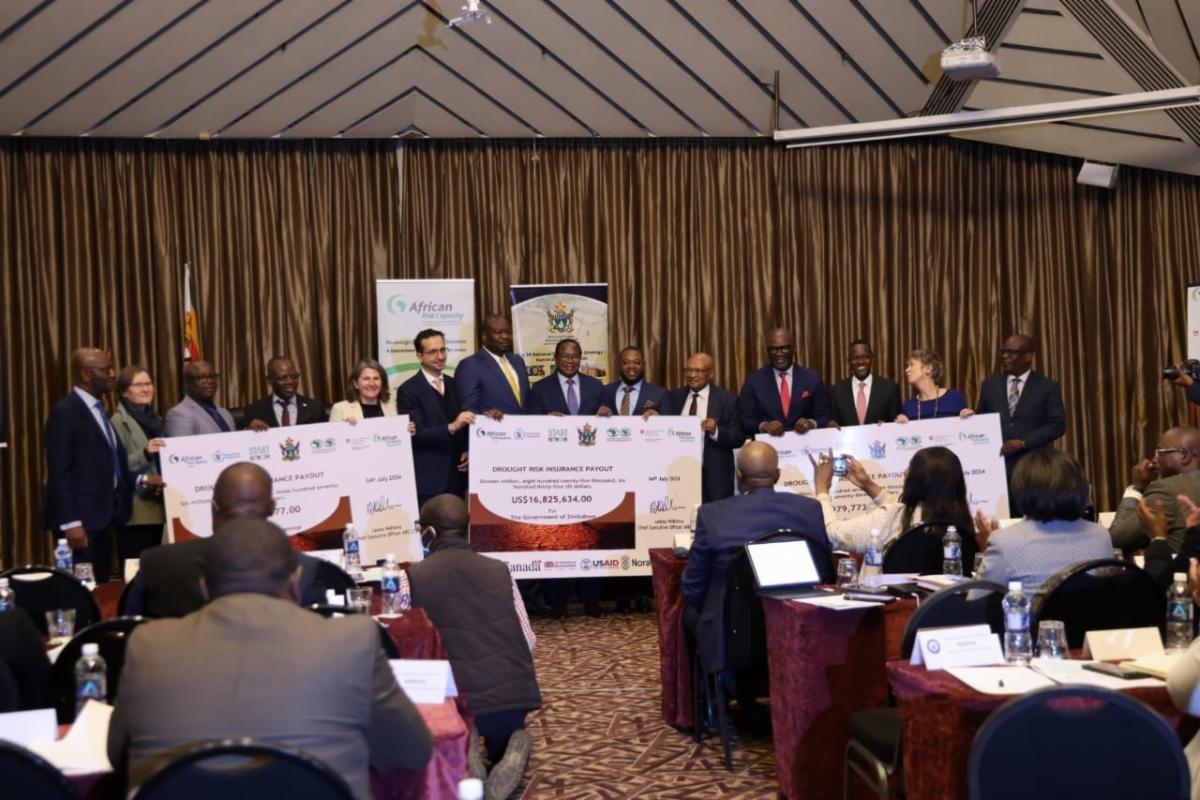 The ARC Group makes a total of US million climate insurance payouts to assist people affected by drought in Zimbabwe