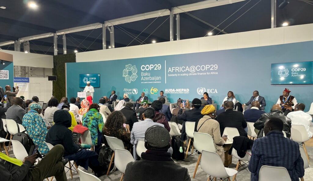 dsrsg freeman at cop29 in baku