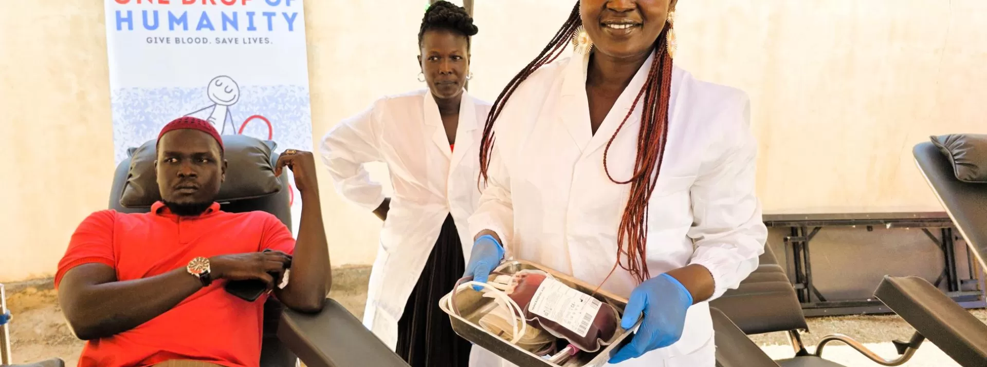 WHO equips health facilities with refrigerators to strengthen access to safe blood
