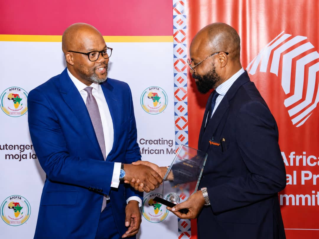 AfCFTA Secretary-General Wamkele Mene Bags Africa Intellectual Property Leadership Award
